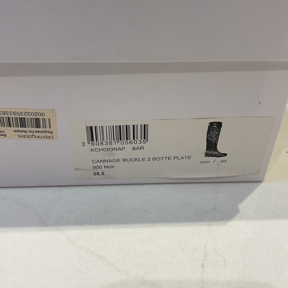 Women’s Dior leather Knee-High Buckle Boots - Picture 8 of 9